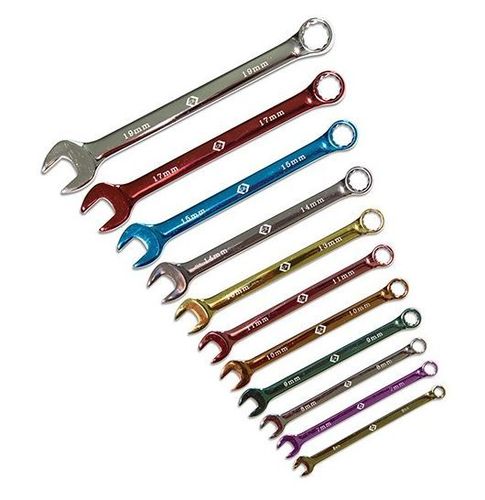 C.K Colour Coded Combination Spanner Metric Set Of 12 T4346M12ST